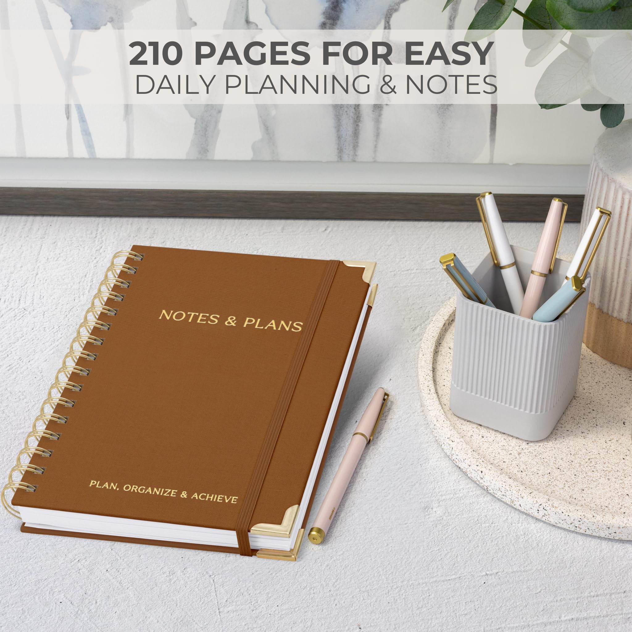 Foto 4 pulgar | Agenda Diaria Y Cuaderno Zicoto Aesthetic Con Horario Por Horas - Venta Internacional.