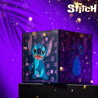 Foto 2 | Calendario De Adviento Disney Stitch 2024 Con Papelería Y Accesorios - Venta Internacional.