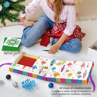 Foto 3 | Calendario De Adviento Arteza 2023, Suministros De Arte Y Manualidades Para Adultos - Venta Internacional.