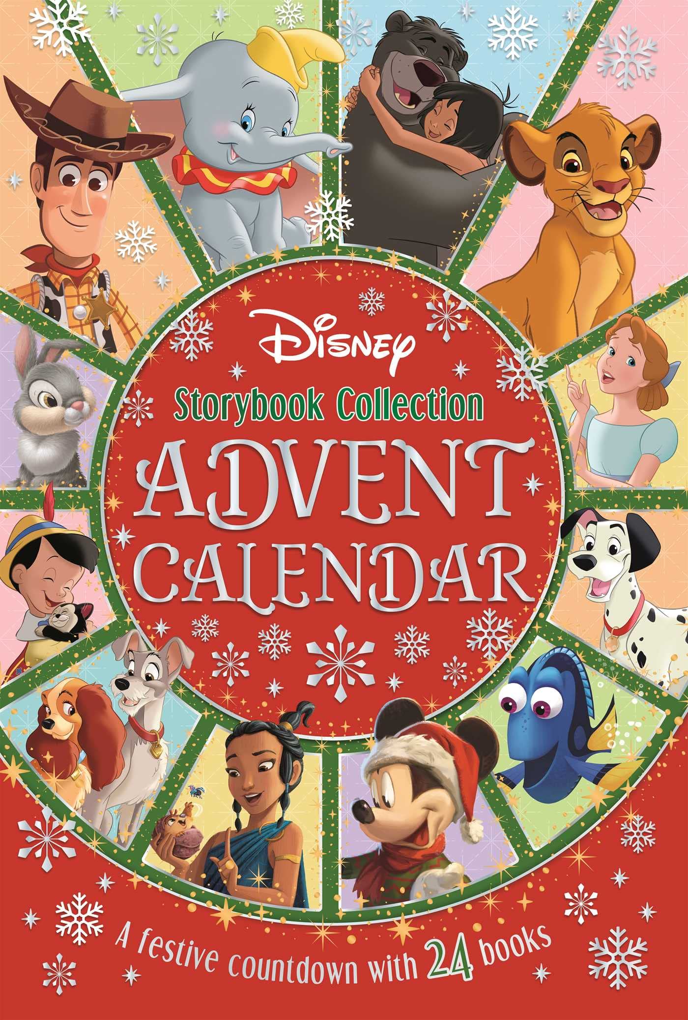 Foto 2 pulgar | Calendario De Adviento, Colección De Libros De Cuentos De Disney Con 24 Libros - Venta Internacional.