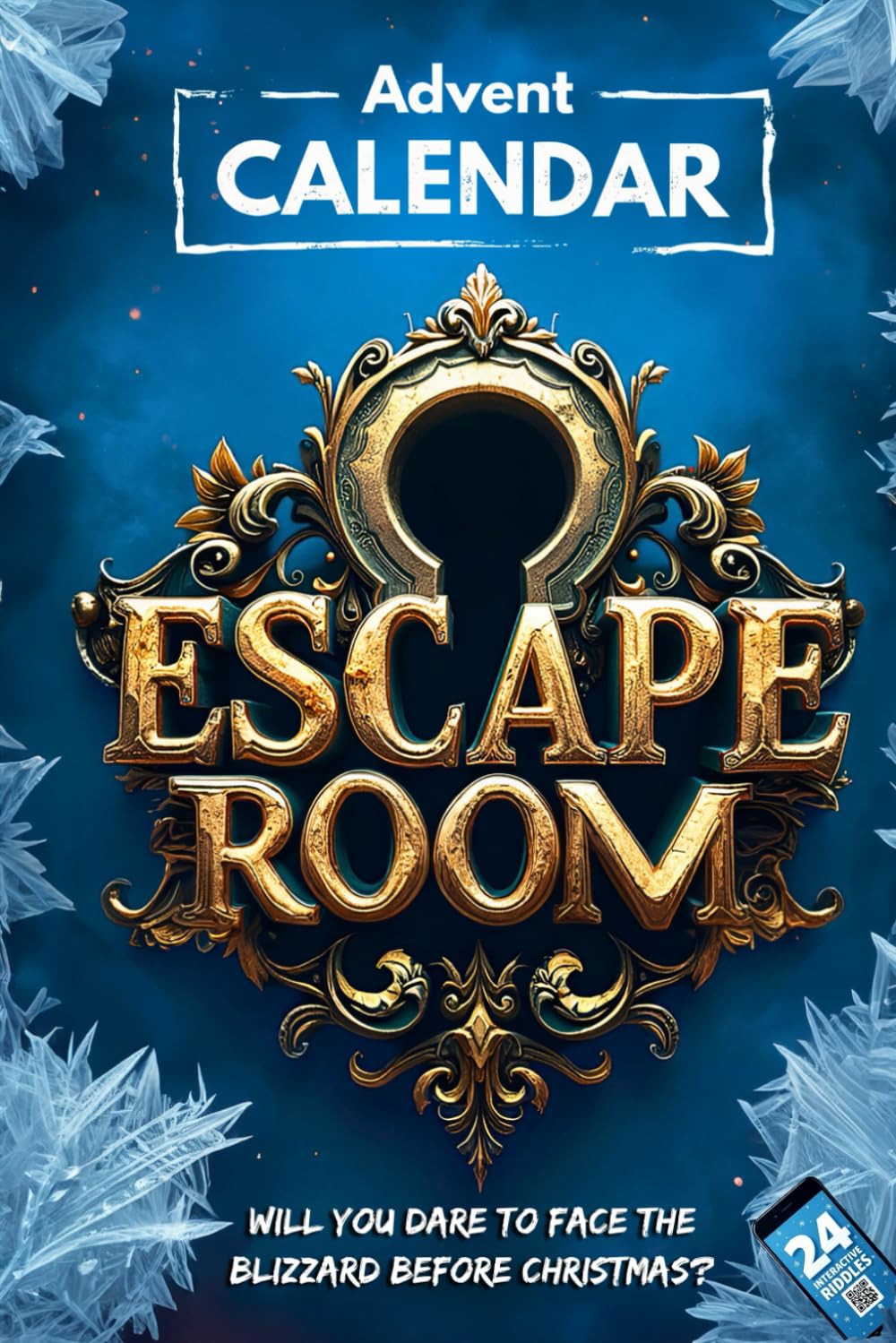 Calendario De Adviento 2.0 De Escape Room Para Adultos Con Libro Y Aplicación - Venta Internacional. $735