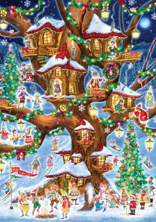 Foto 1 | Calendario De Adviento Vermont Christmas Company Elves' Treehouse - Venta Internacional.
