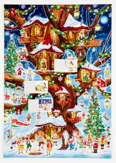 Foto 4 | Calendario De Adviento Vermont Christmas Company Elves' Treehouse - Venta Internacional.