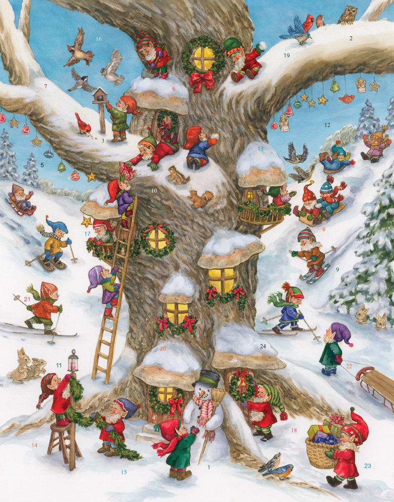 Foto 3 pulgar | Calendario De Adviento Vermont Christmas Company Elf Magic - Venta Internacional.