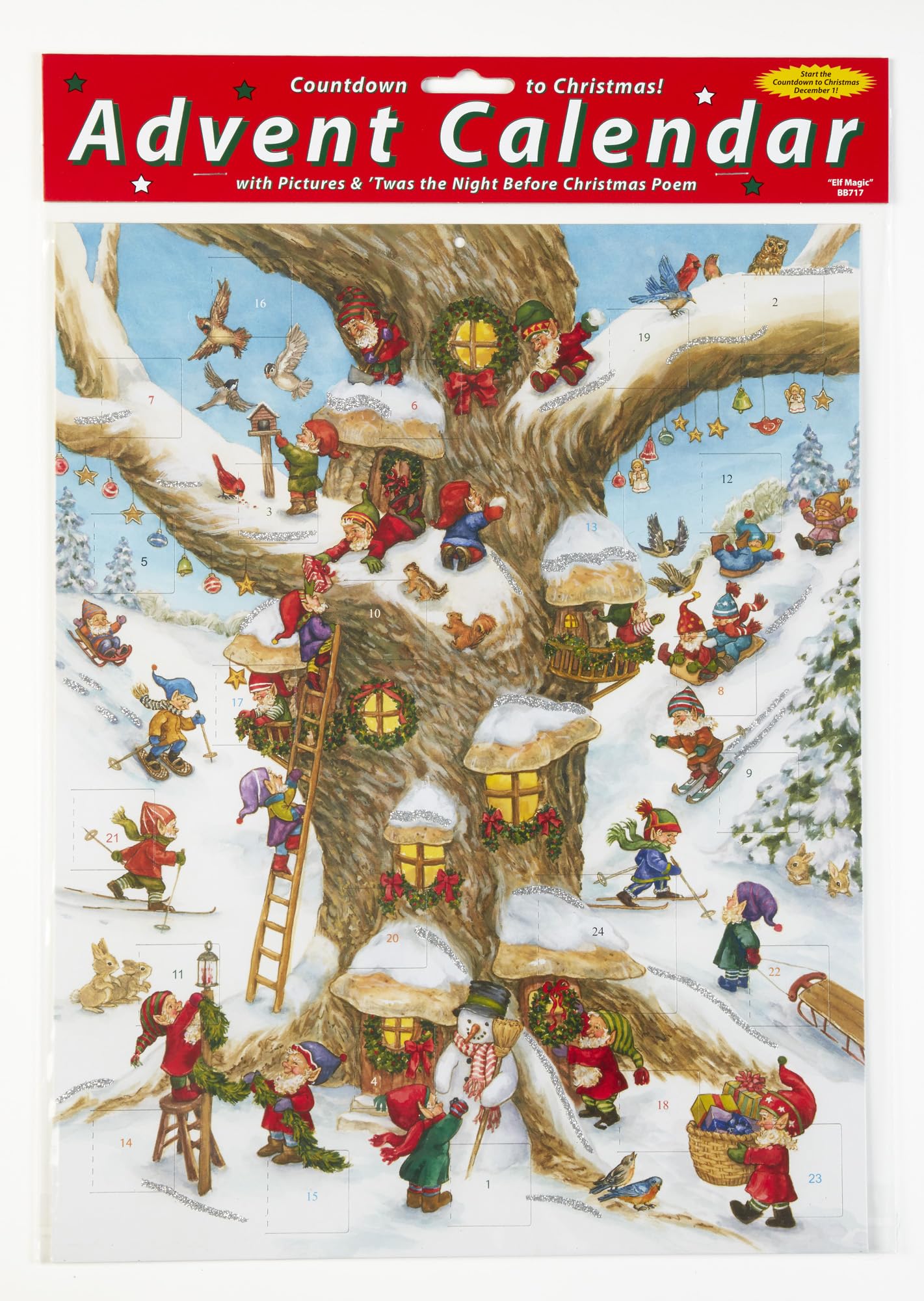 Foto 5 pulgar | Calendario De Adviento Vermont Christmas Company Elf Magic - Venta Internacional.