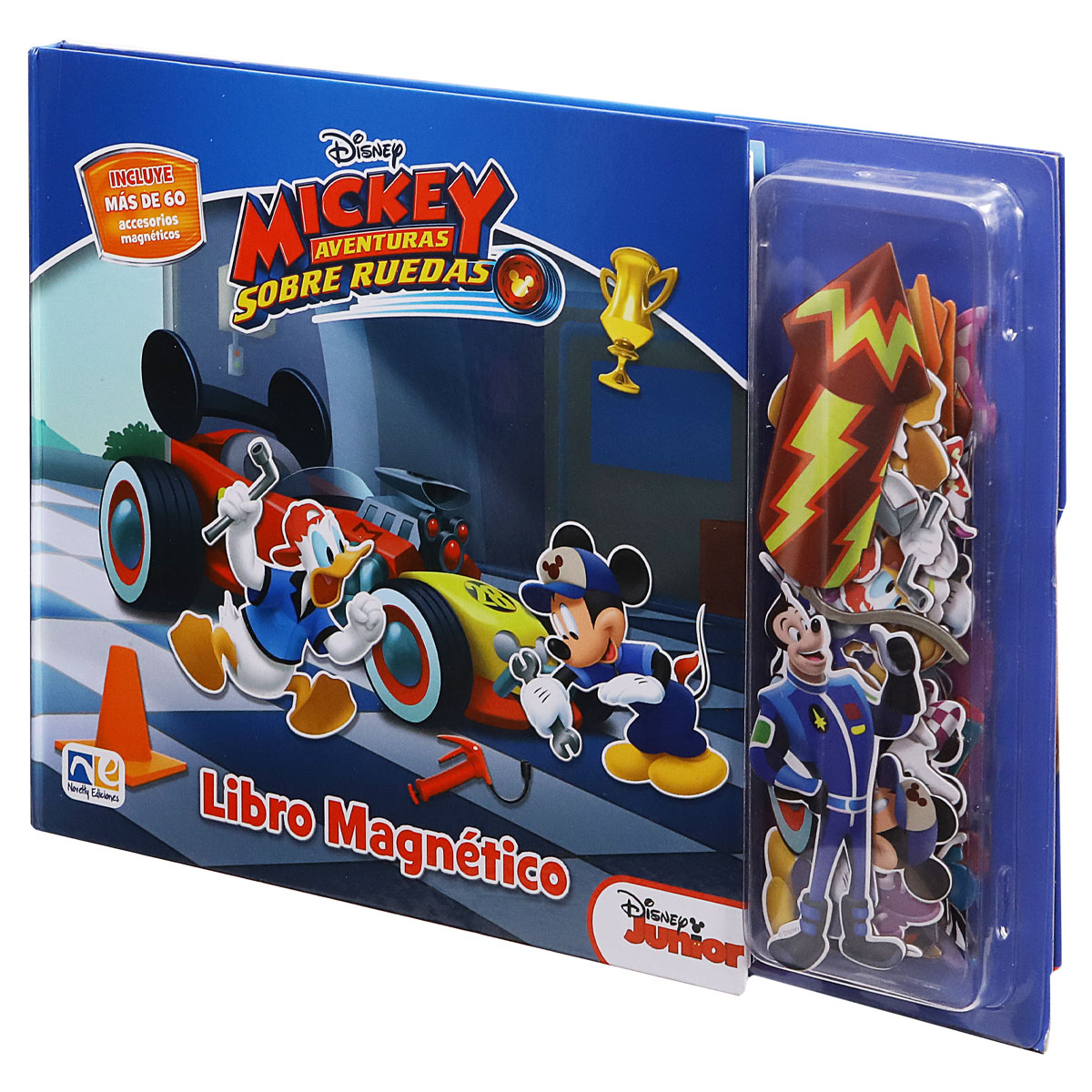 Foto 3 | Libro Magnético Mickey y Sus Amigos - Novelty Multicolor