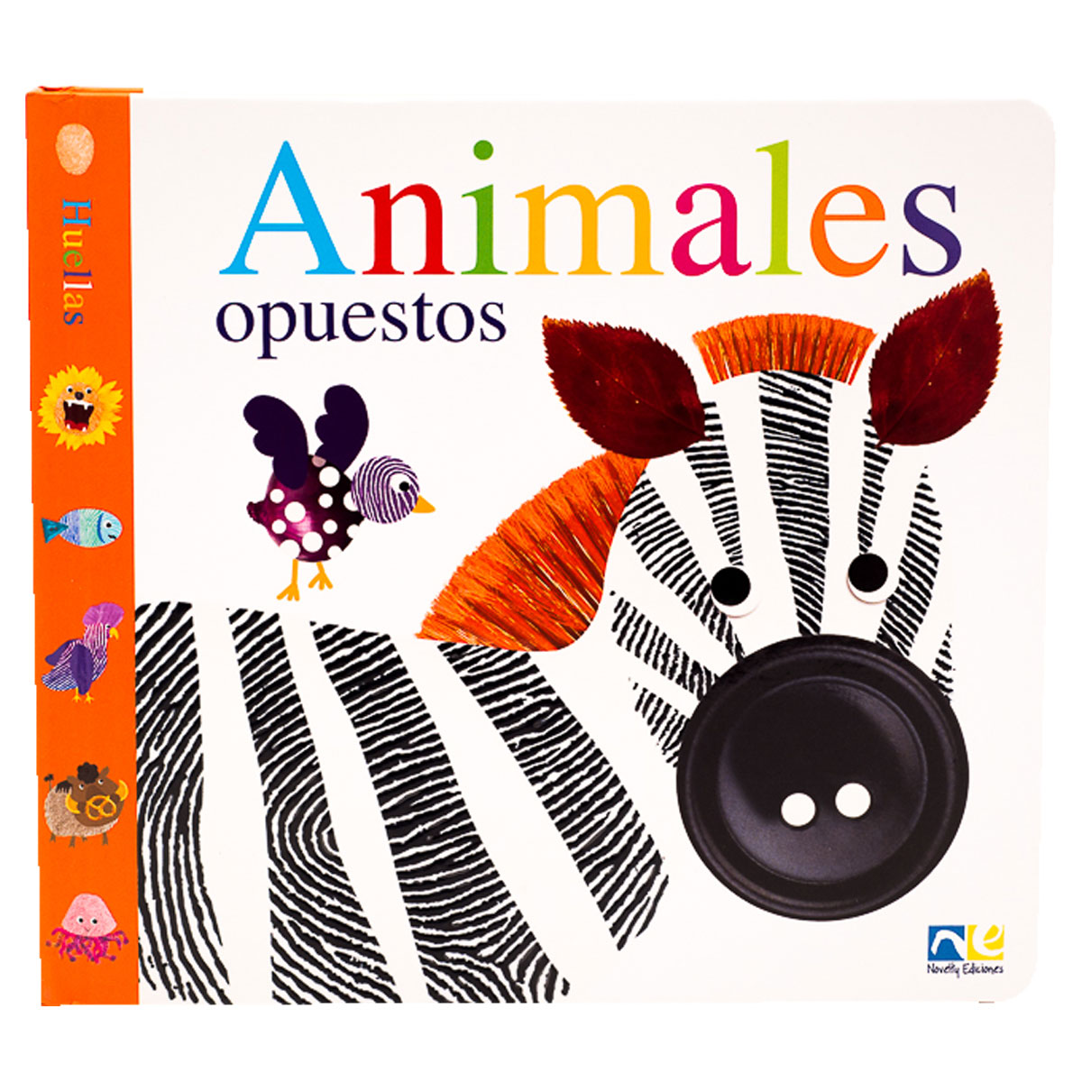 Foto 3 pulgar | Libro Infantil Animales Opuestos - Novelty Multicolor