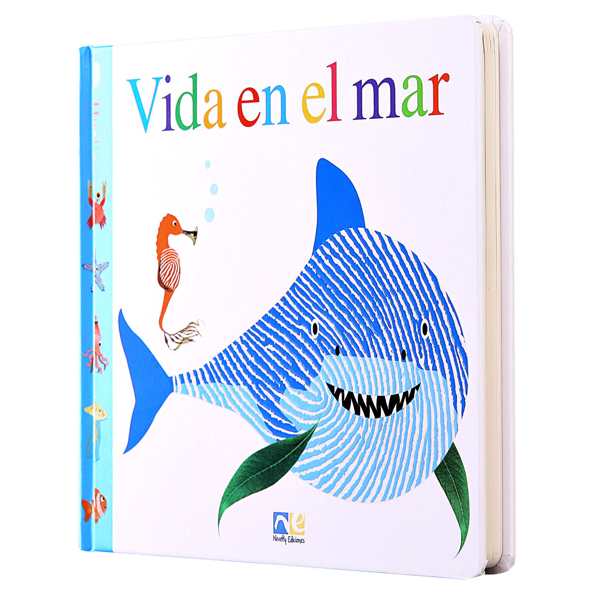Foto 2 | Libro Preescolar Vida en el Mar - Novelty Multicolor