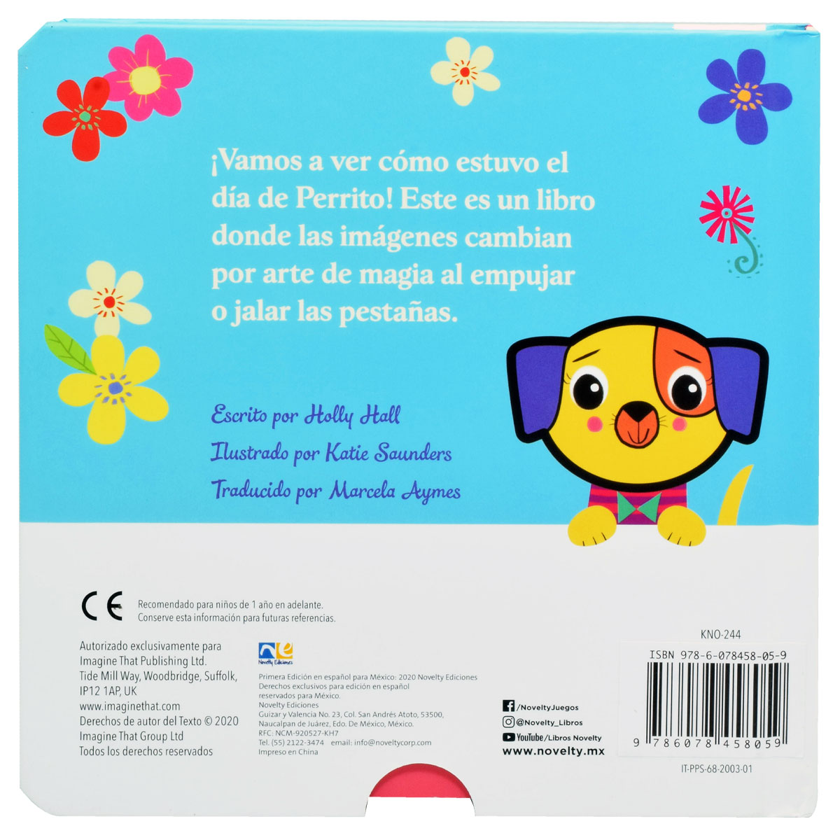 Foto 4 pulgar | Cuento Infantil Buenos Días Perrito - Novelty