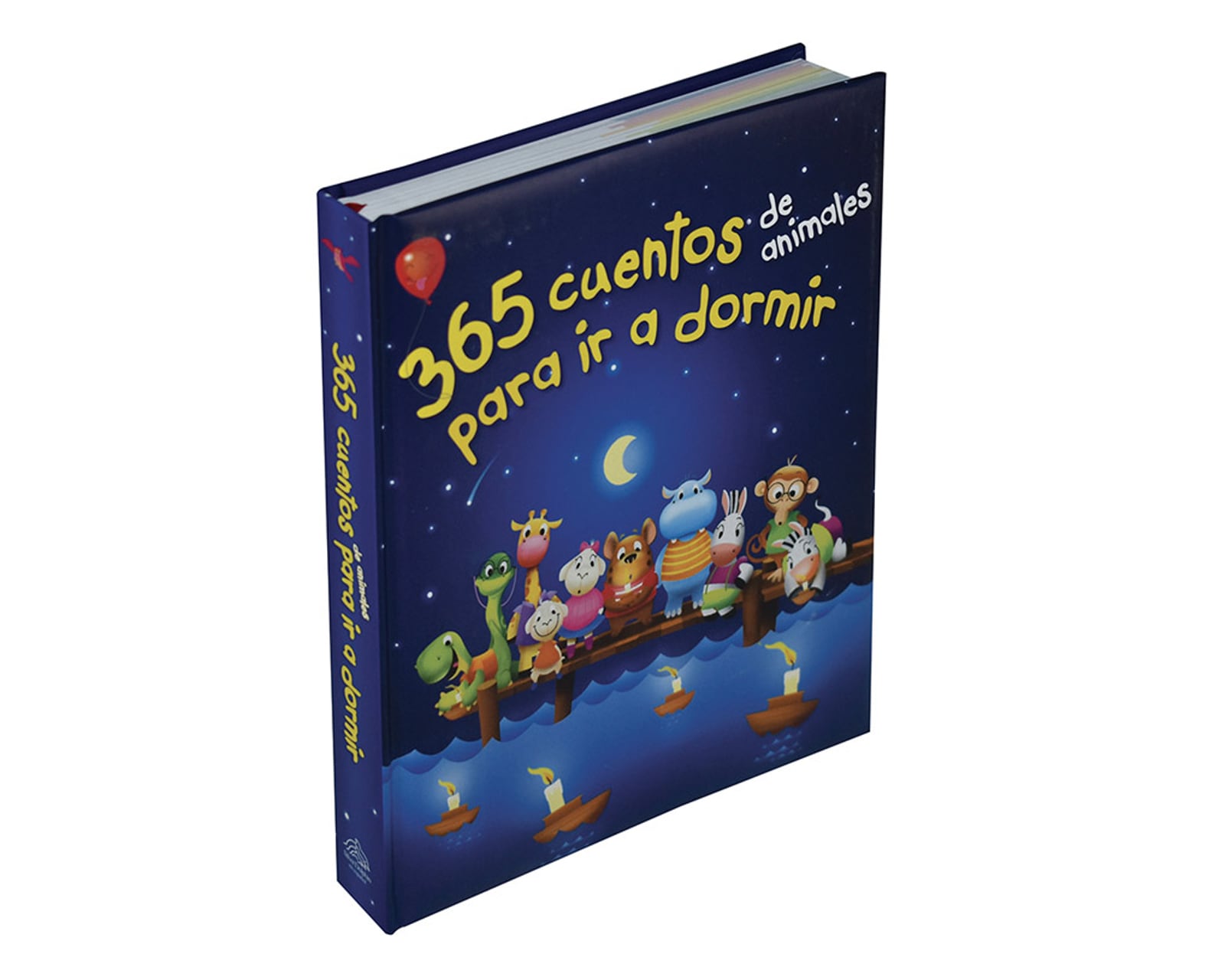 Libro 365 Cuentos De Animales Para Ir A Dormir Editorial Silver Dolphin $399