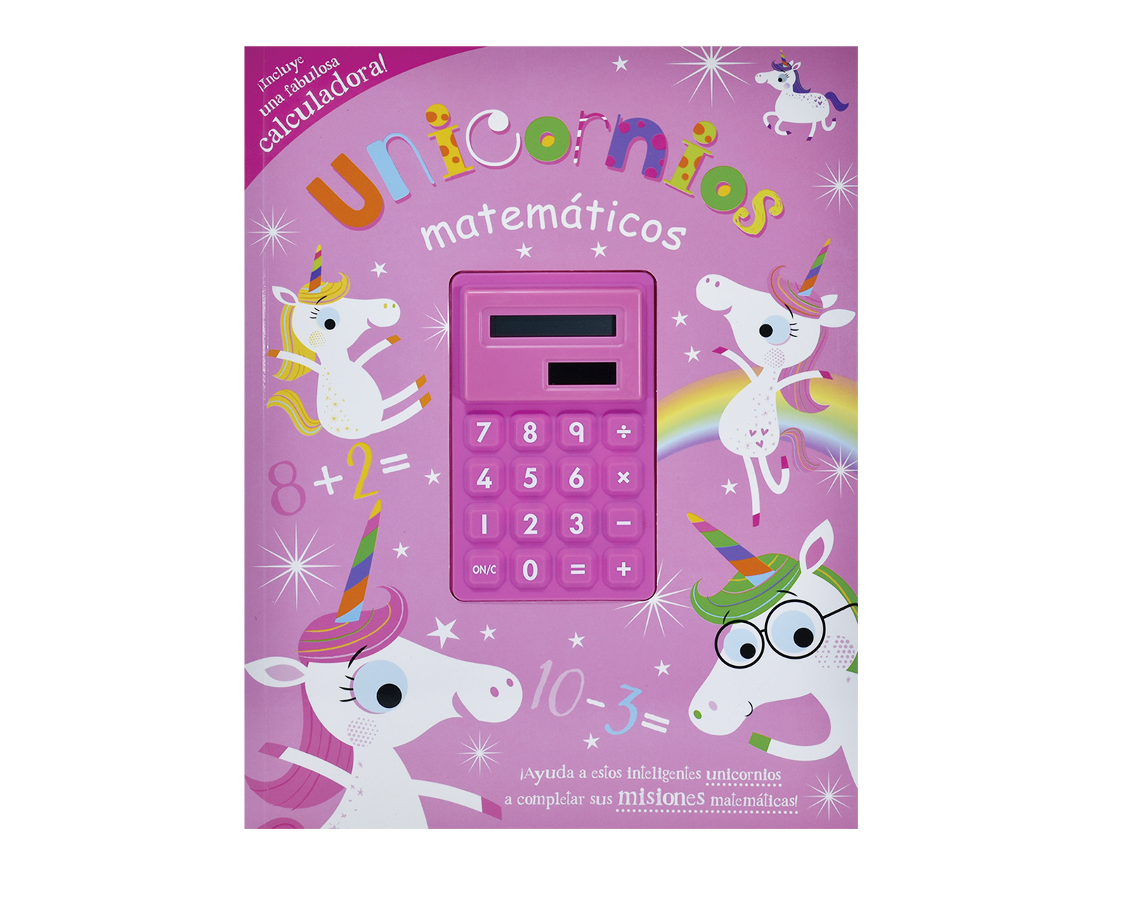 Foto 2 pulgar | Libro Matemáticos Unicornios Editorial Silver Dolphin