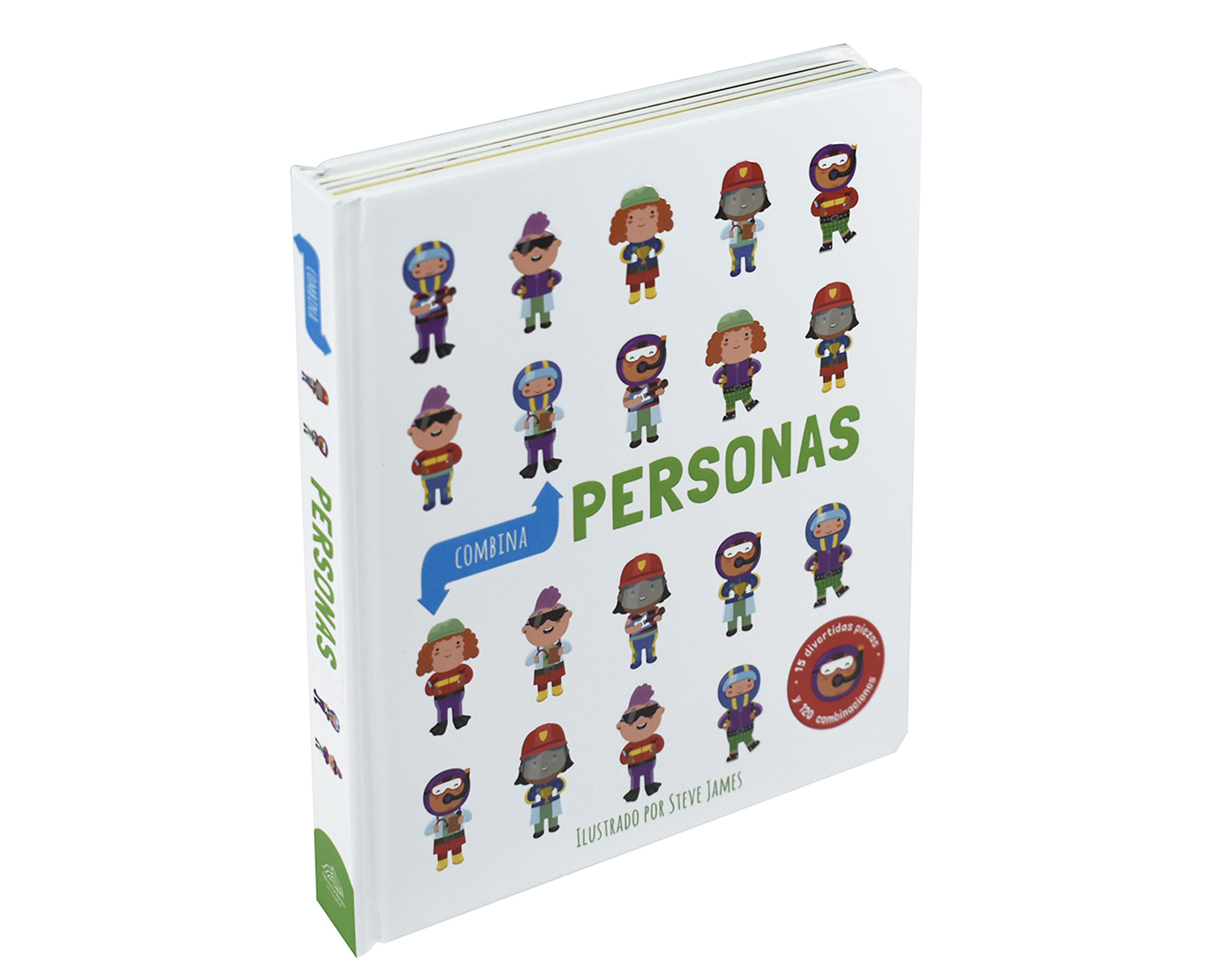 Foto 1 | Libro Combina Personas Editorial Silver Dolphin