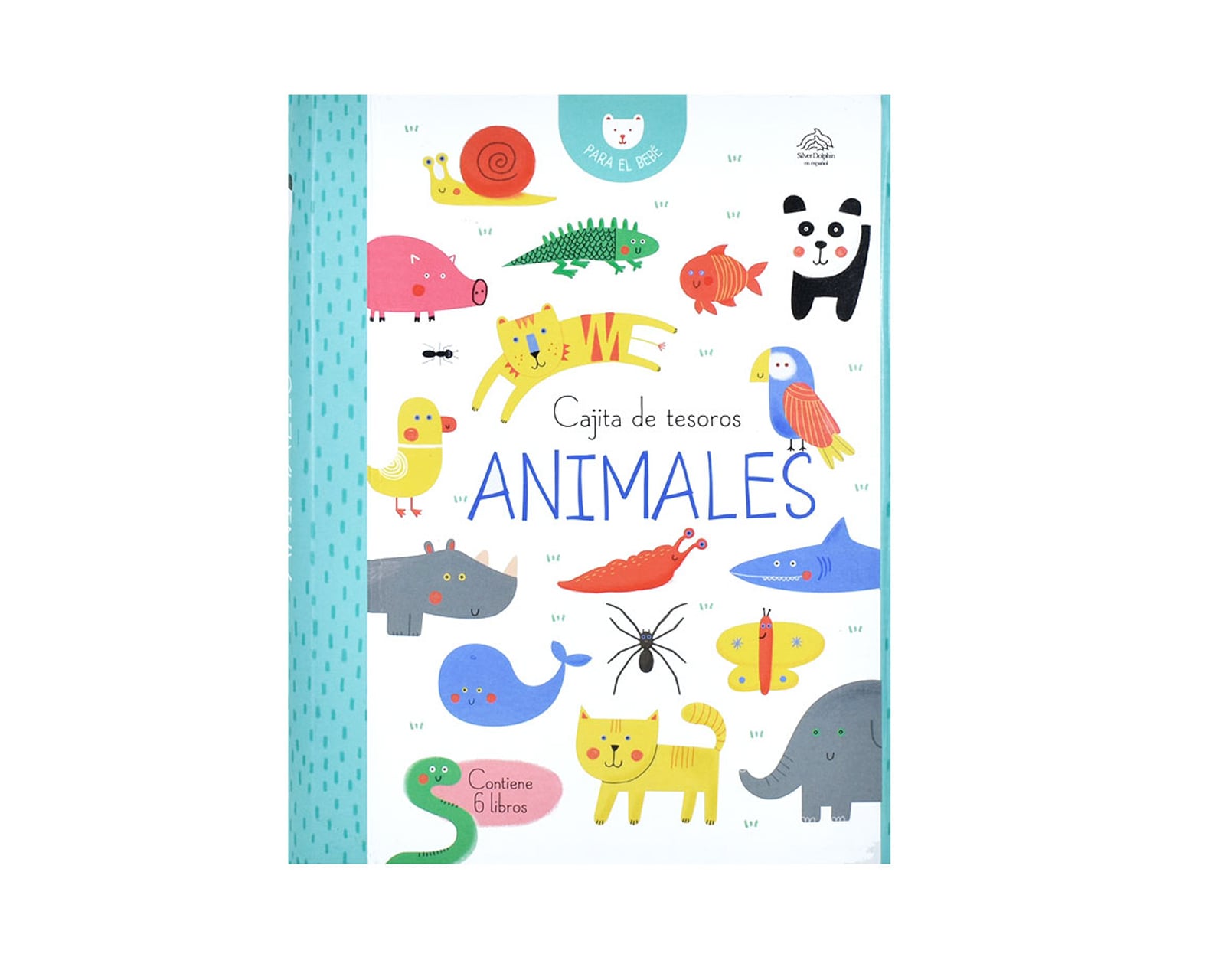 Libro Cajita De Tesoros: Animales Editorial Silver Dolphin $299