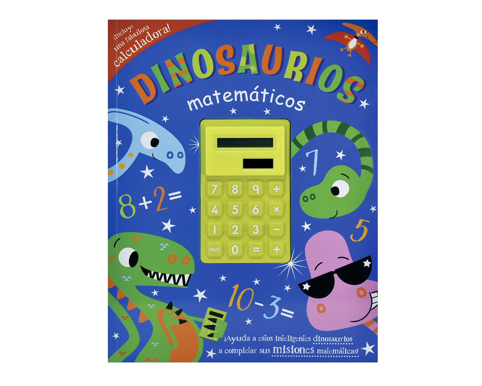 Libro Matemáticos Dinosaurios Editorial Silver Dolphin $299