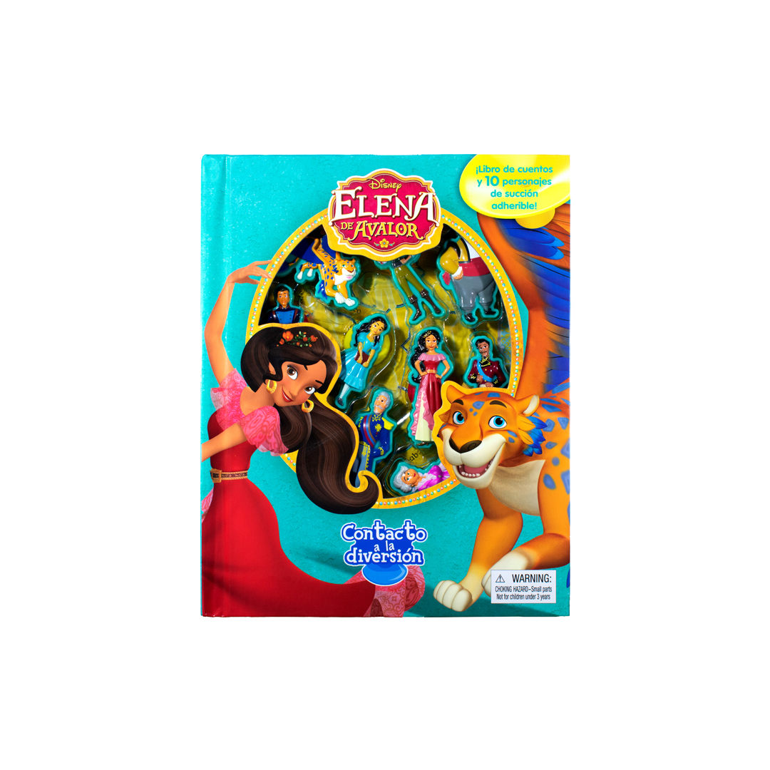 Foto 3 pulgar | Libro Infantil Con Figuras Contacto A La Diversión: Disney Elena De Avalor