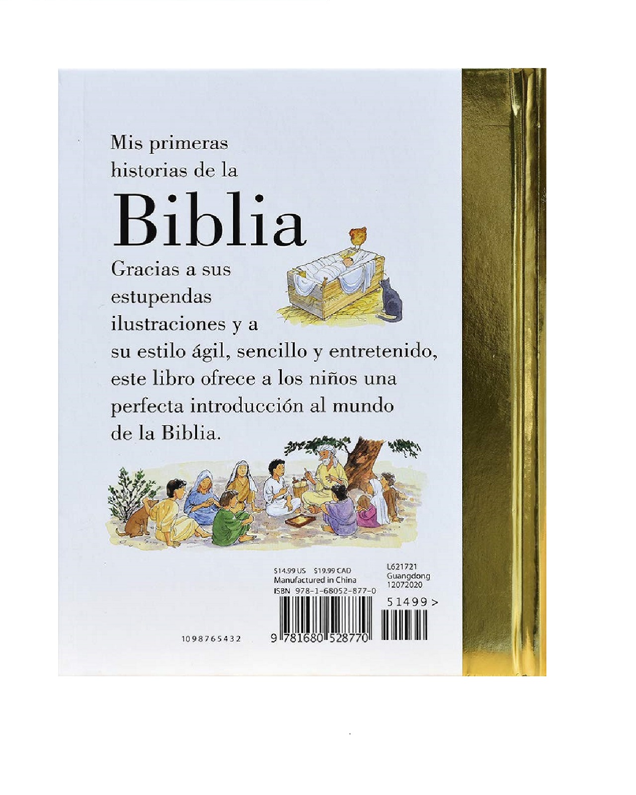 Foto 3 pulgar | Libro Mis Primeras Historia De La Biblia Editorial Cottage Door