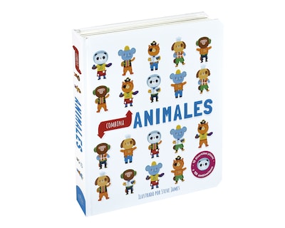 Foto 1 | Libro Combina Animales Editorial Silver Dolphin