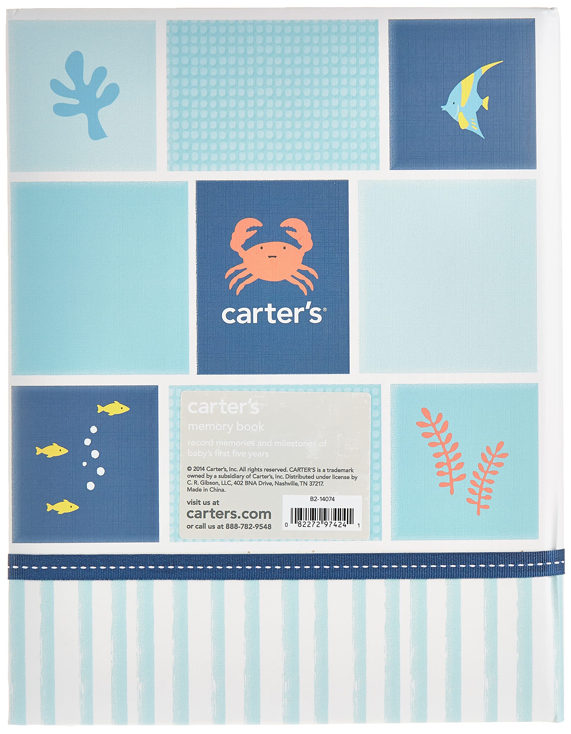 Foto 3 pulgar | Libro De Recuerdos De Los Primeros 5 Años De C.r. Gibson De Carters - Under The Sea - Venta Internacional.