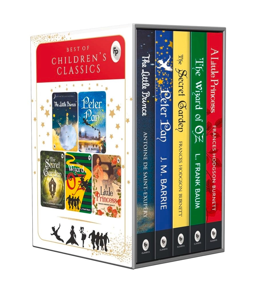 Set De Libros Best Of Children's Classics - 5 Libros - Venta Internacional. $780