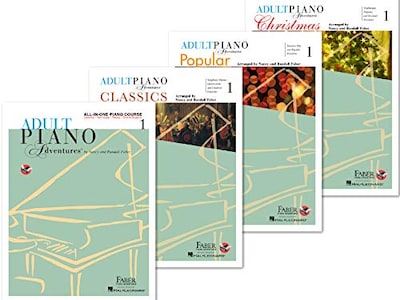 Foto 1 | Set De Libros Faber Adult Piano Adventures Books 1 Con Media Online - Venta Internacional.