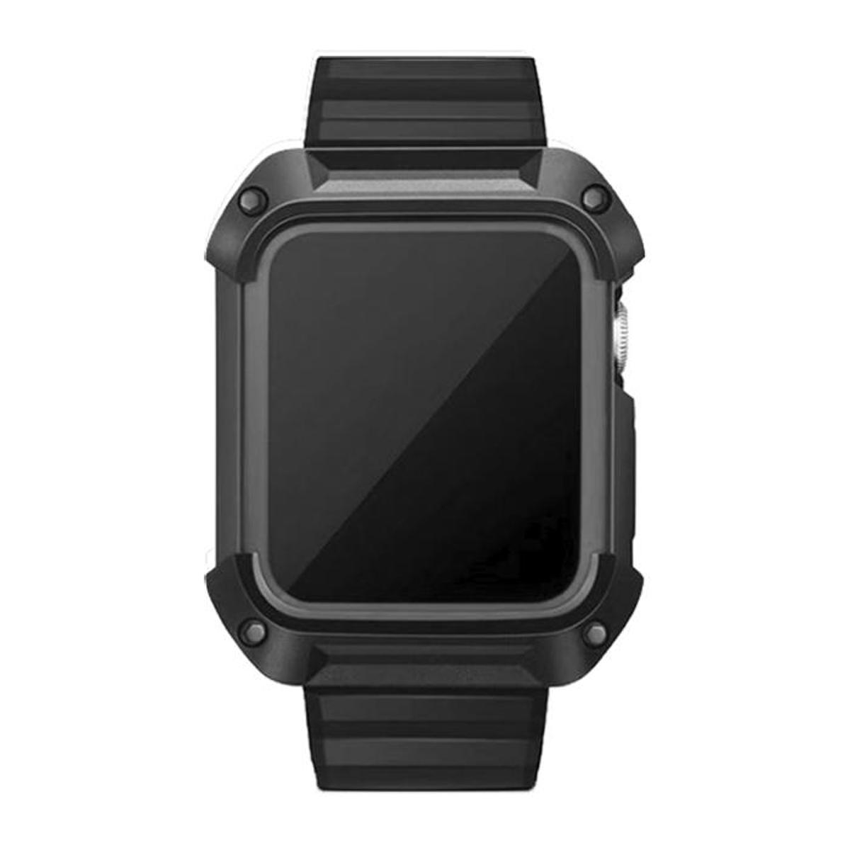 Foto 2 pulgar | Extensible 2 En 1 Para Apple Watch Mapletree  Mxmef-0041 Pieza Negro/negro