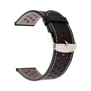Foto 1 | Correas De Calidad para Smartwatch Mapletree Mxlep-0141 Pieza Negro/Rojo