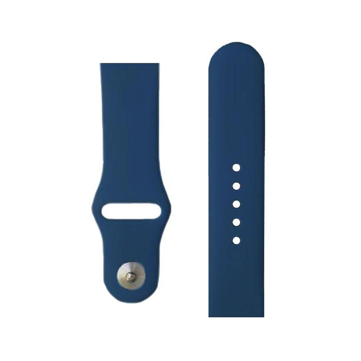 Foto 2 pulgar | Correa de Silicona para Apple Watch Mapletree MXLRS-0181 en Azul Oscuro - Colección Classic Colors