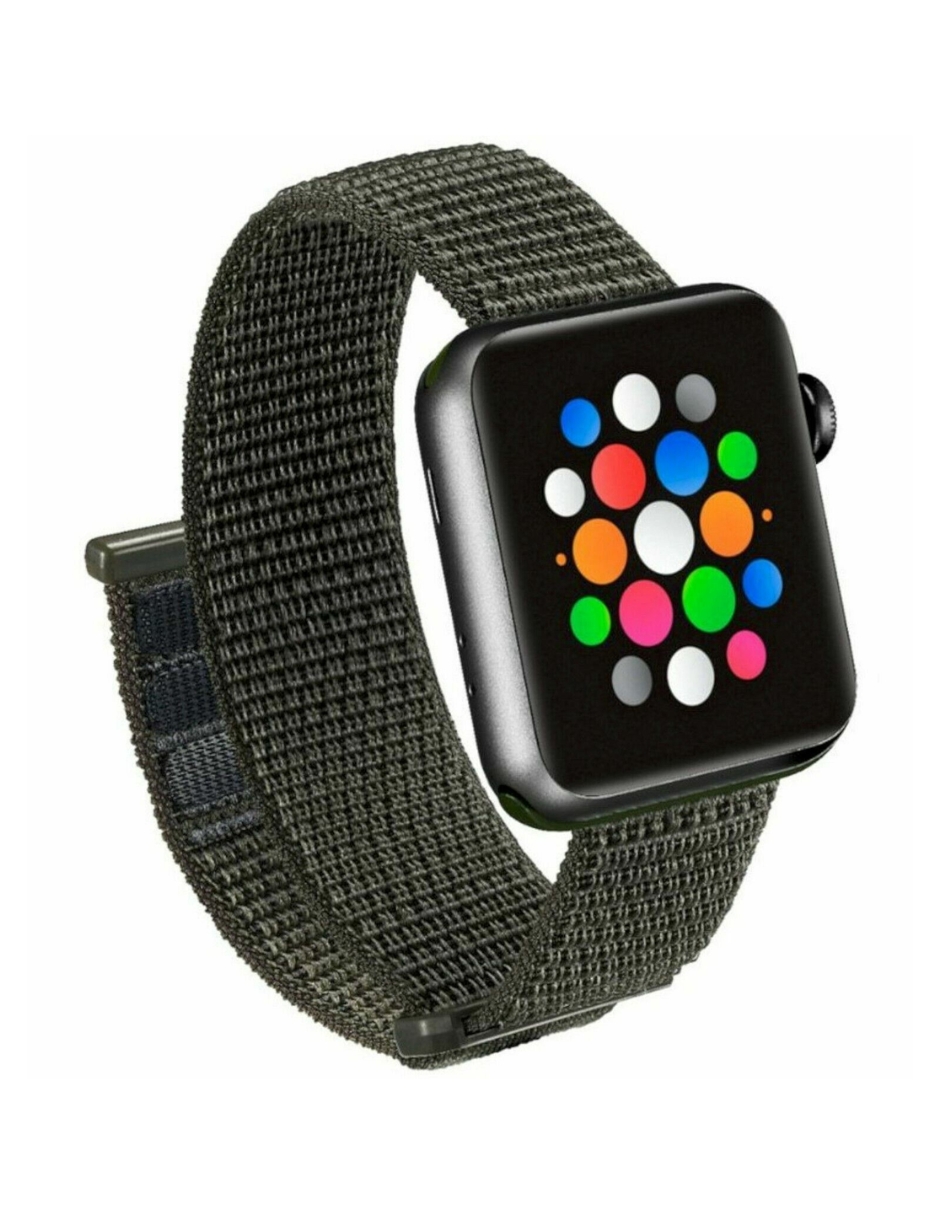 Foto 2 pulgar | Correa de Nailon Activo Modal Electronics para Apple Watch de 38 Y 40 mm Verde