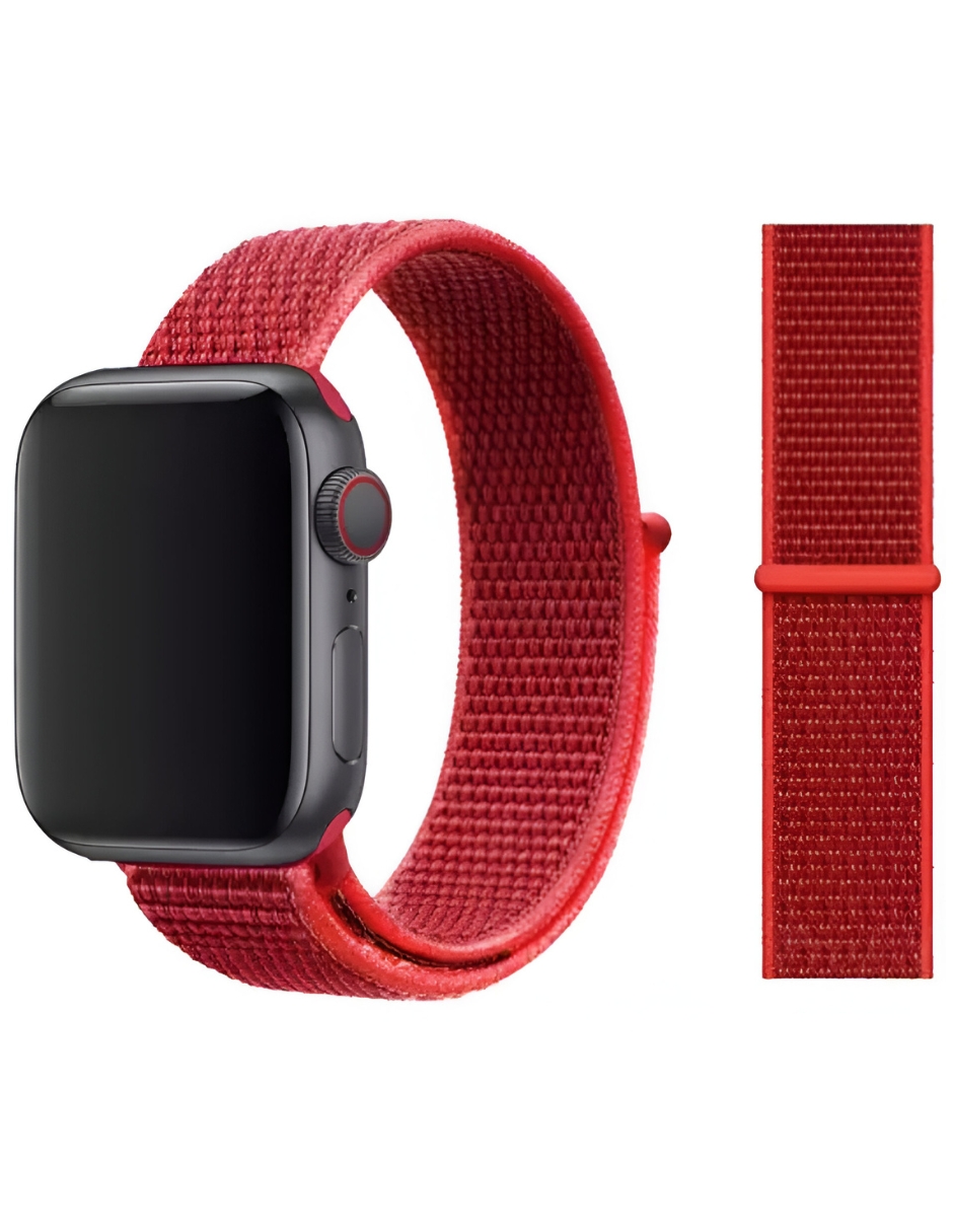 Foto 2 | Correa Loop Deportiva Para Apple Watch Para Caja De 38 mm Rojo