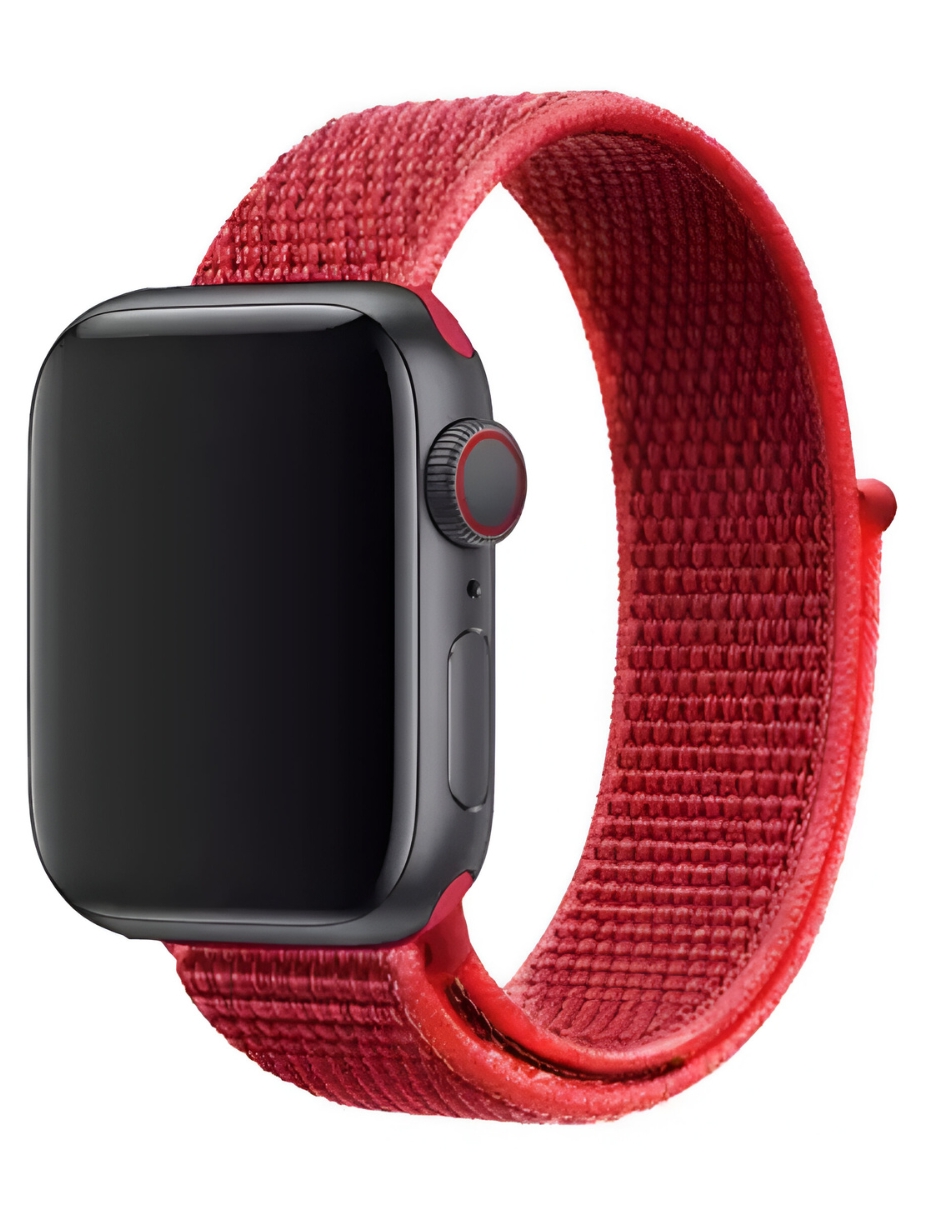 Foto 3 | Correa Loop Deportiva Para Apple Watch Para Caja De 38 mm Rojo