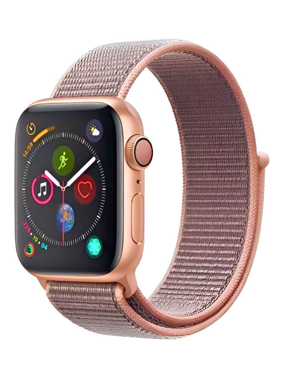 Foto 3 pulgar | Correa Loop Deportiva Para Apple Watch Para Caja De 38 mm Rosa Arena
