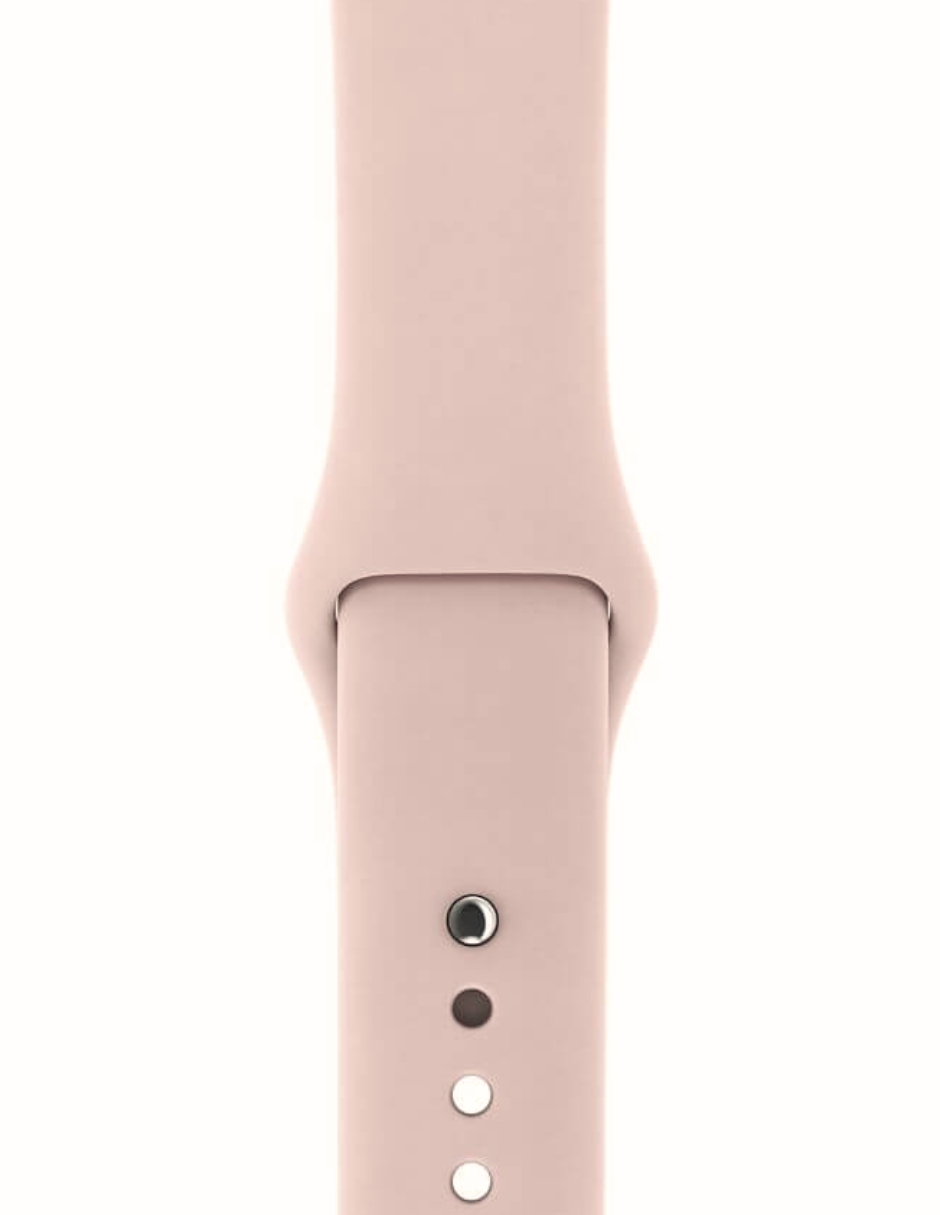 Foto 4 pulgar | Correa de Silicón para Apple Watch de 40 Mm Rosa