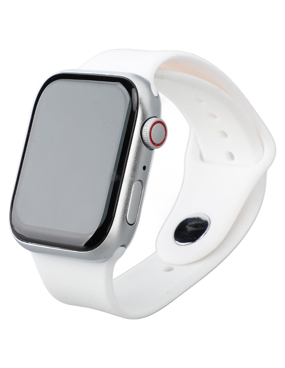 Foto 5 pulgar | Correa de Silicón para Apple Watch de 42 Mm Blanca