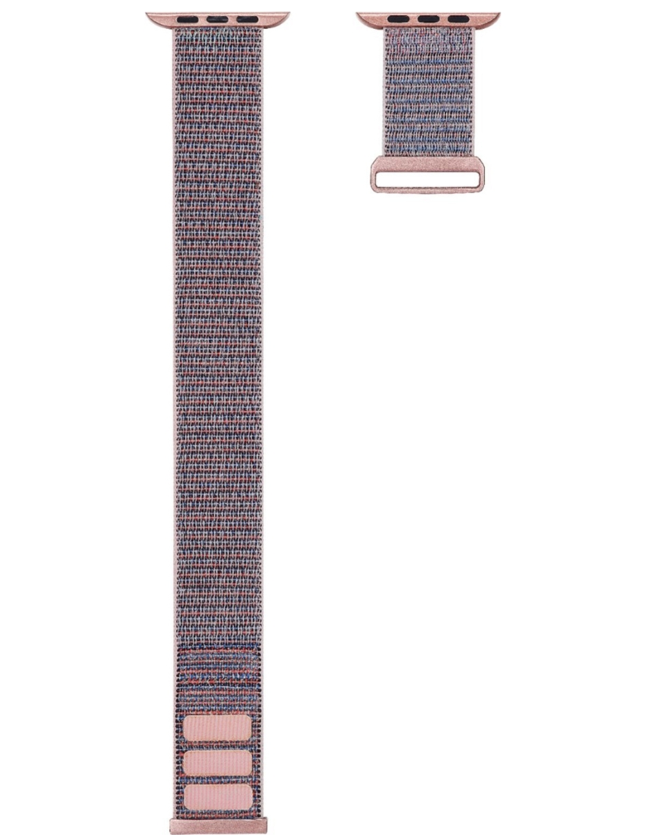 Correa Loop Deportiva Para Apple Watch Modal Para 42 44 Y 45 mm Rosa