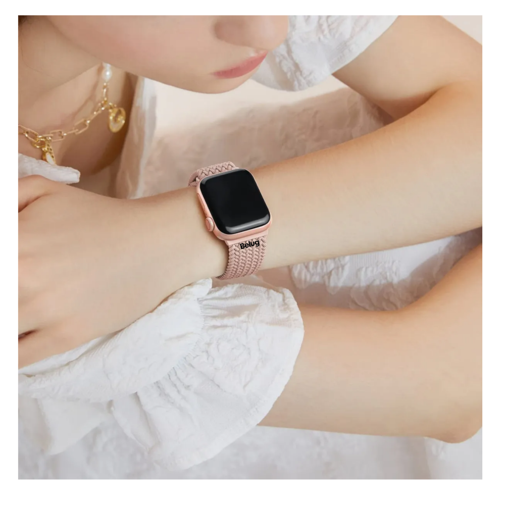 Foto 3 | 3 Correas Trenzadas Para Apple Watch Ultra 10 9 8 7  Belug Se 6 5 4 Ancho De La Correa 45 Mm Color 3 Colors Set A