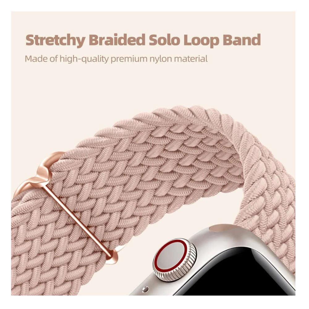 Foto 6 pulgar | 3 Correas Trenzadas Para Apple Watch Ultra 10 9 8 7  Belug Se 6 5 4 Ancho De La Correa 45 Mm Color 3 Colors Set A