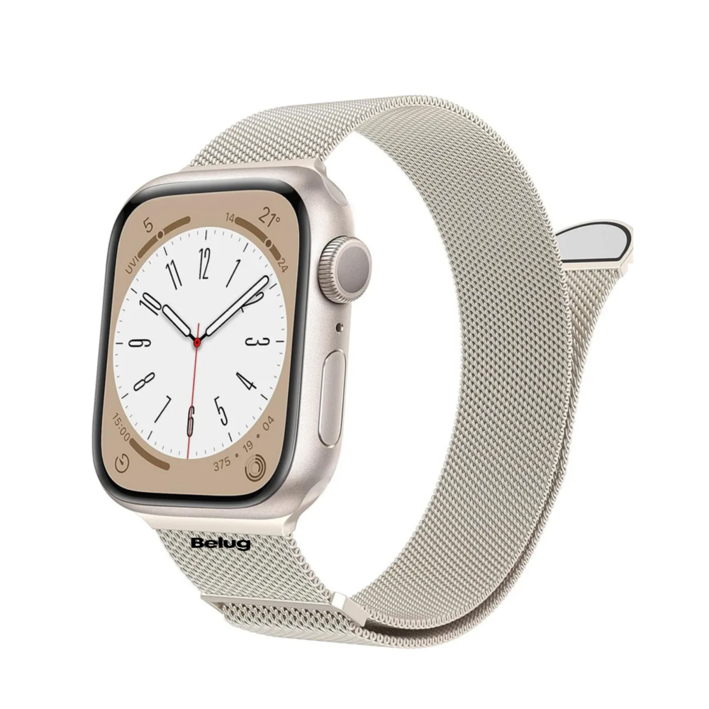 Foto 2 pulgar | Correa Para Apple Watch Belug  Luz De Las Estrellas-42mm/44mm/45mm Beige