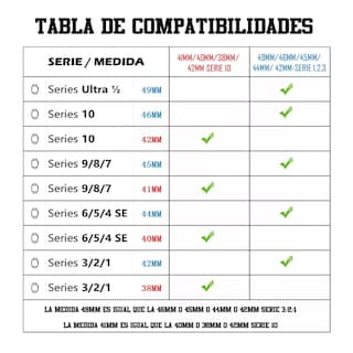 Foto 2 | Correa Para Apple Watch Belug Luz De Las Estrellas-42mm/44mm/45mm Beige