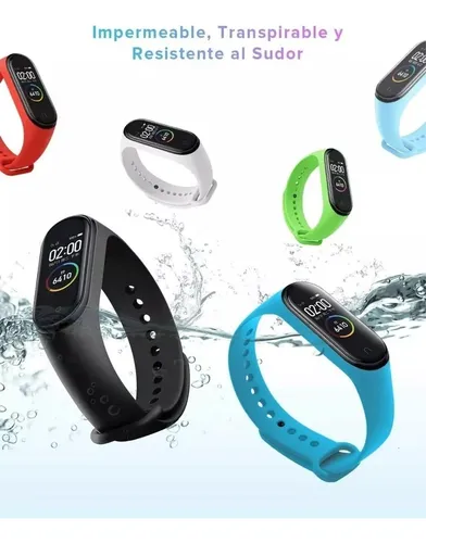 Foto 3 pulgar | Correas para Xiaomi Mi Band Xtellar 6 Piezas