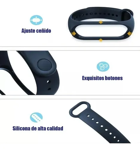 Foto 4 pulgar | Correas para Xiaomi Mi Band Xtellar 6 Piezas
