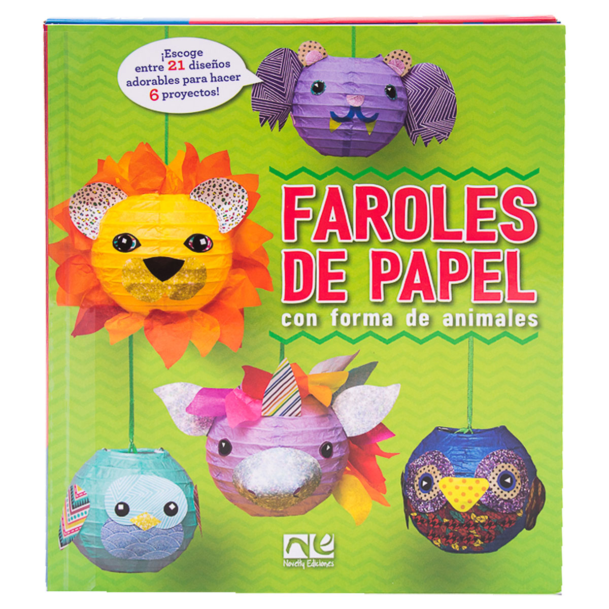 Libro de Manualidades Faroles de Papel - Novelty