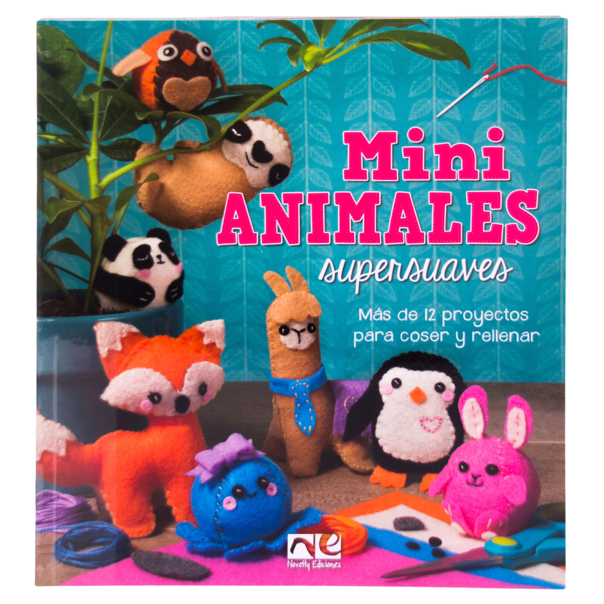 Libro de Manualidades Mini Animales Supersuaves - Novelty