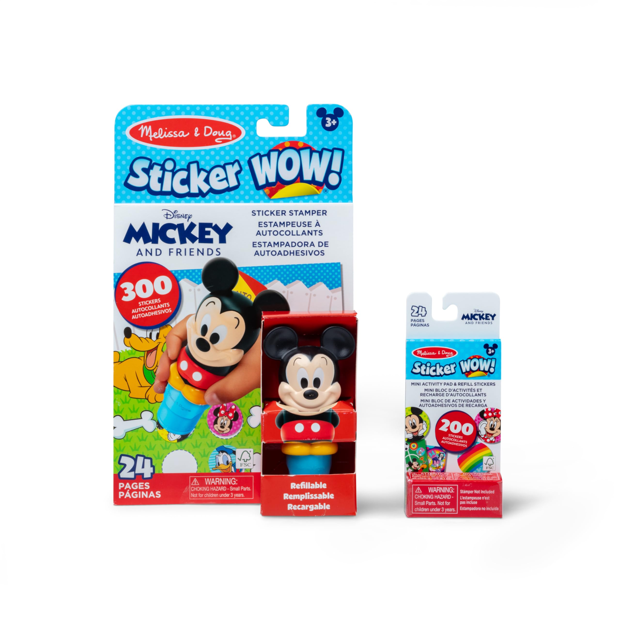 Foto 2 pulgar | Pegatinas Mickey Mouse Disney Melissa Y Doug - Venta Internacional