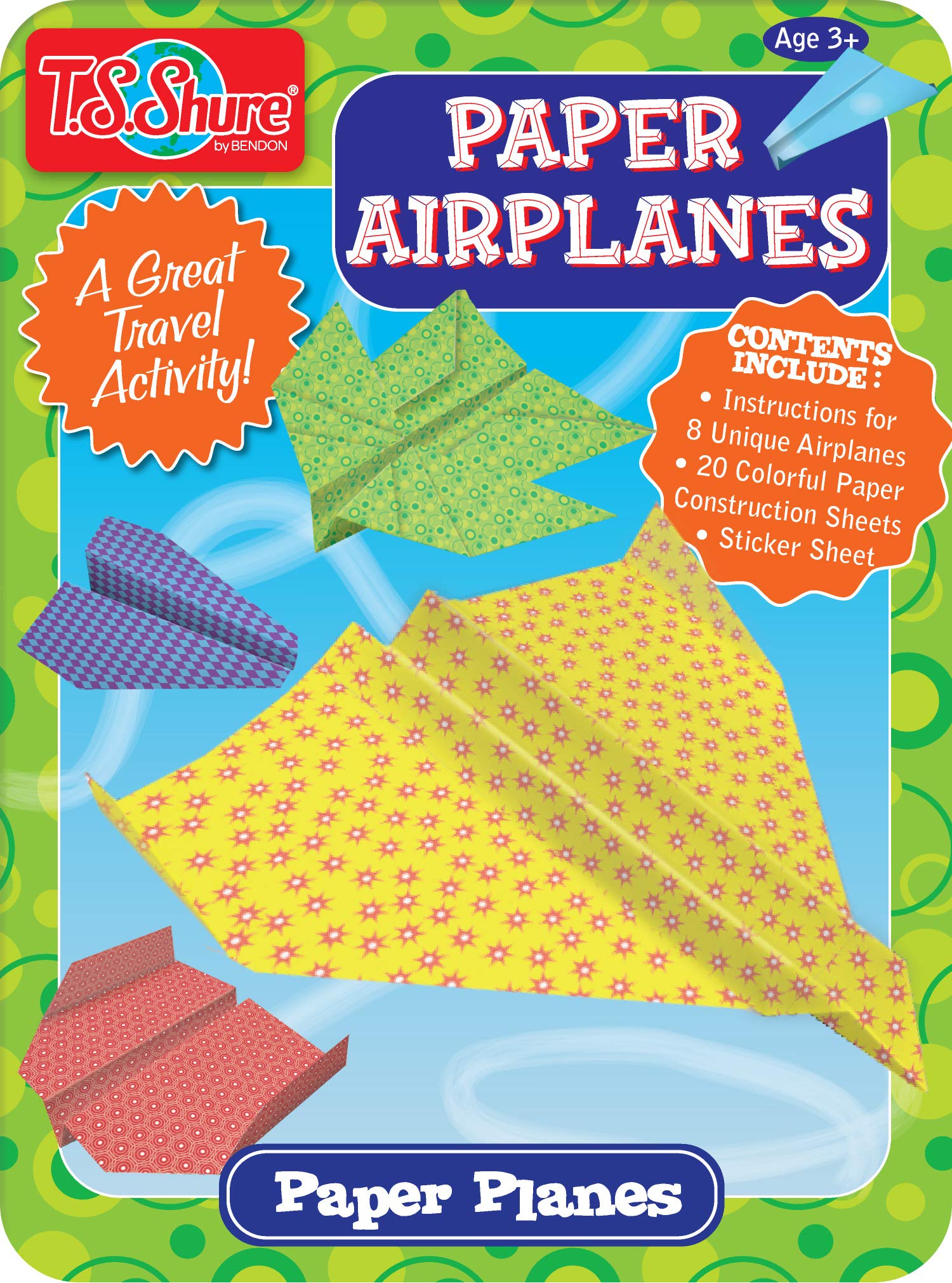 Foto 2 pulgar | Aviones De Papel Bendon Ts Shure Con 20 Aviones De Papel - Venta Internacional.