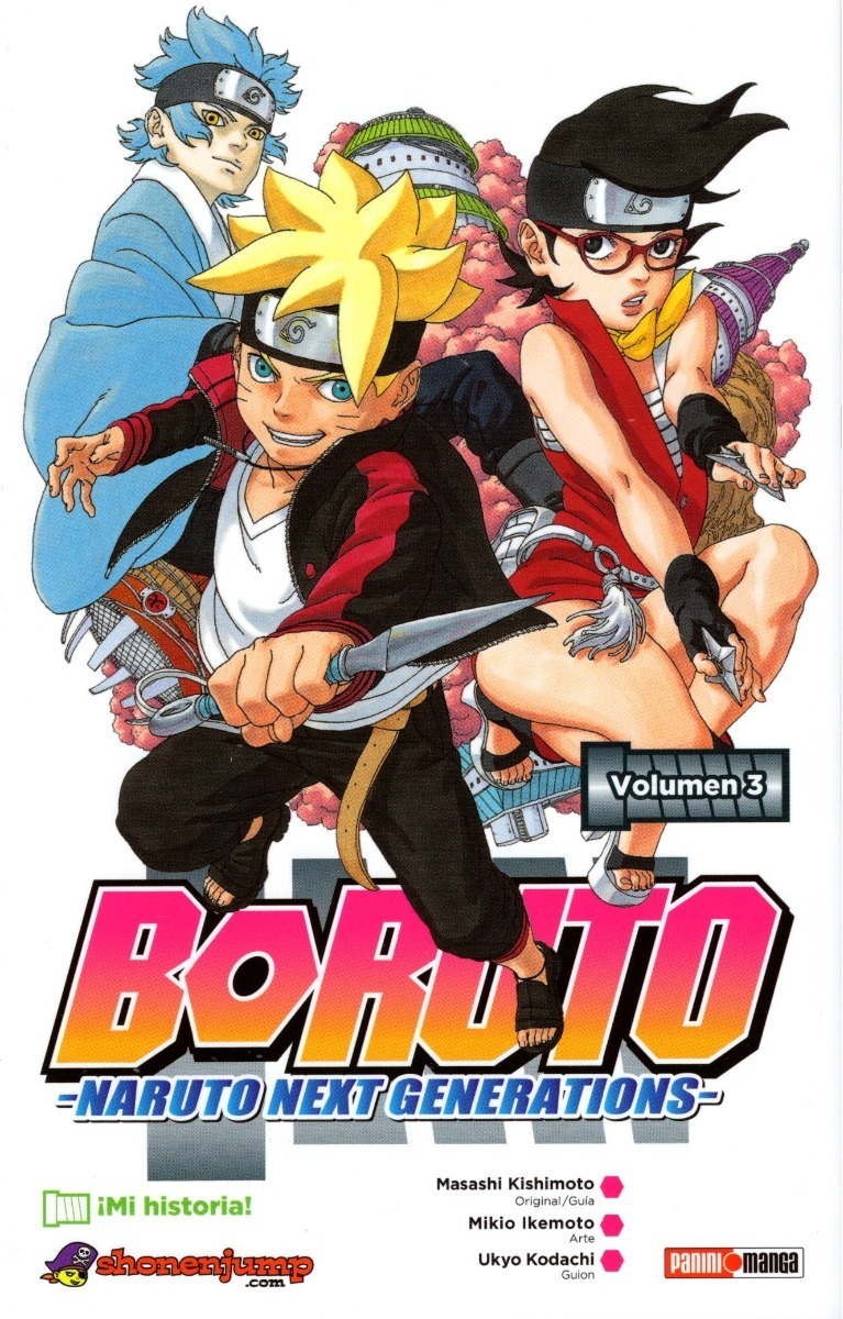 Foto 2 pulgar | Boruto Naruto Next Generation Tomo # 3 Panini Manga Original