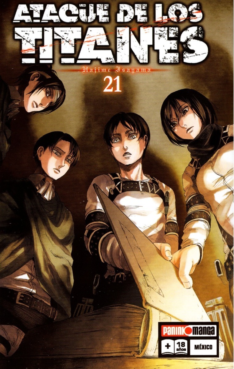 Ataque De Los Titanes Tomo # 21 - Panini / Manga Original