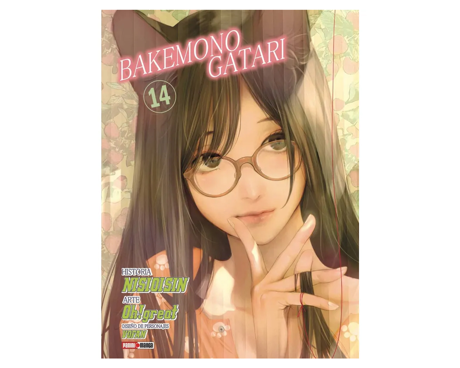 Manga Bakemonogatari Panini Tomo Número 14