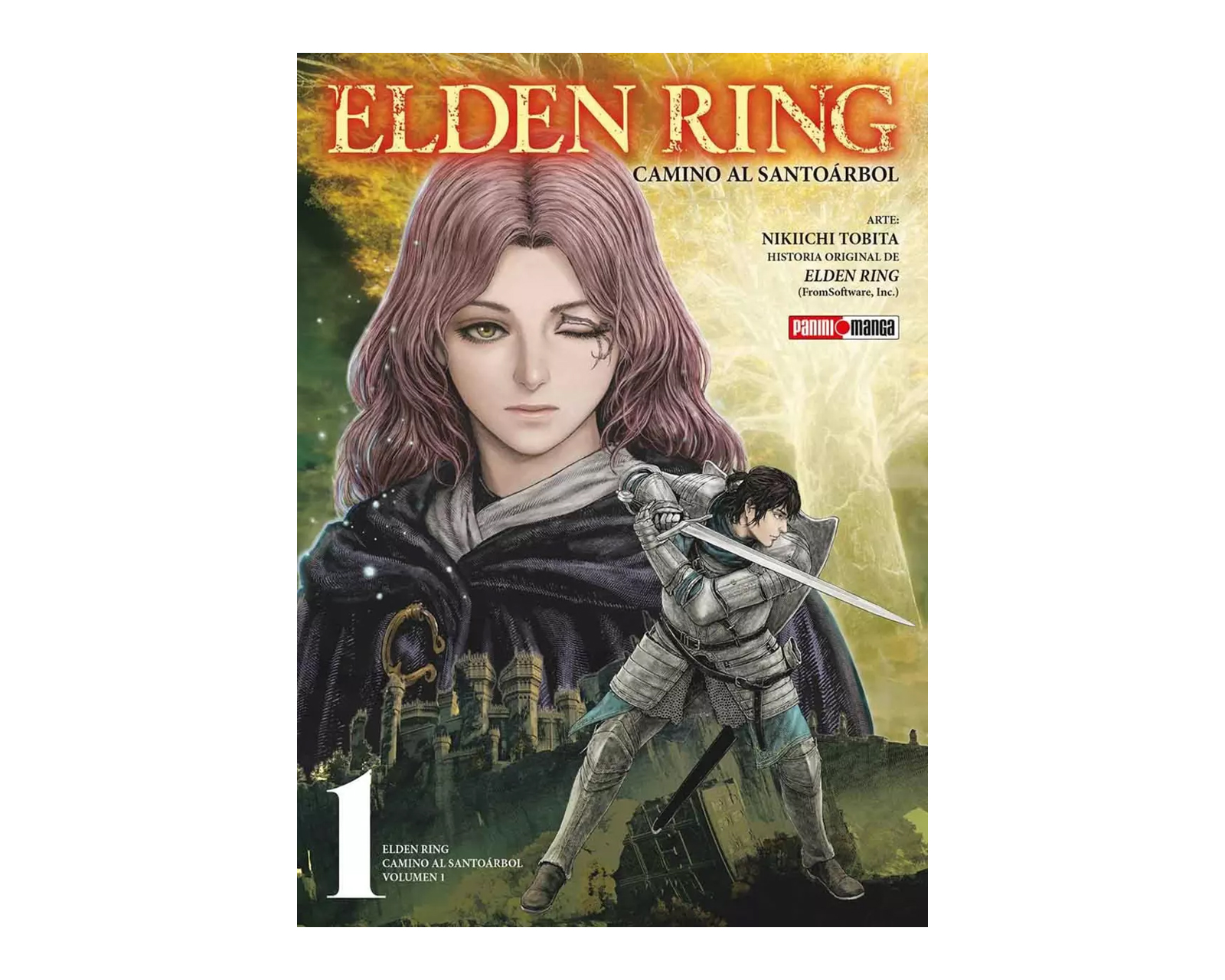 Foto 2 pulgar | Manga Elden Ring Camino Al Santoarbol Panini Tomo Número 1