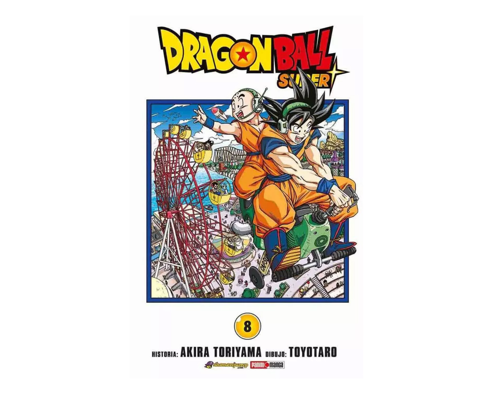 Manga Dragon Ball Super Panini Tomo Número 8