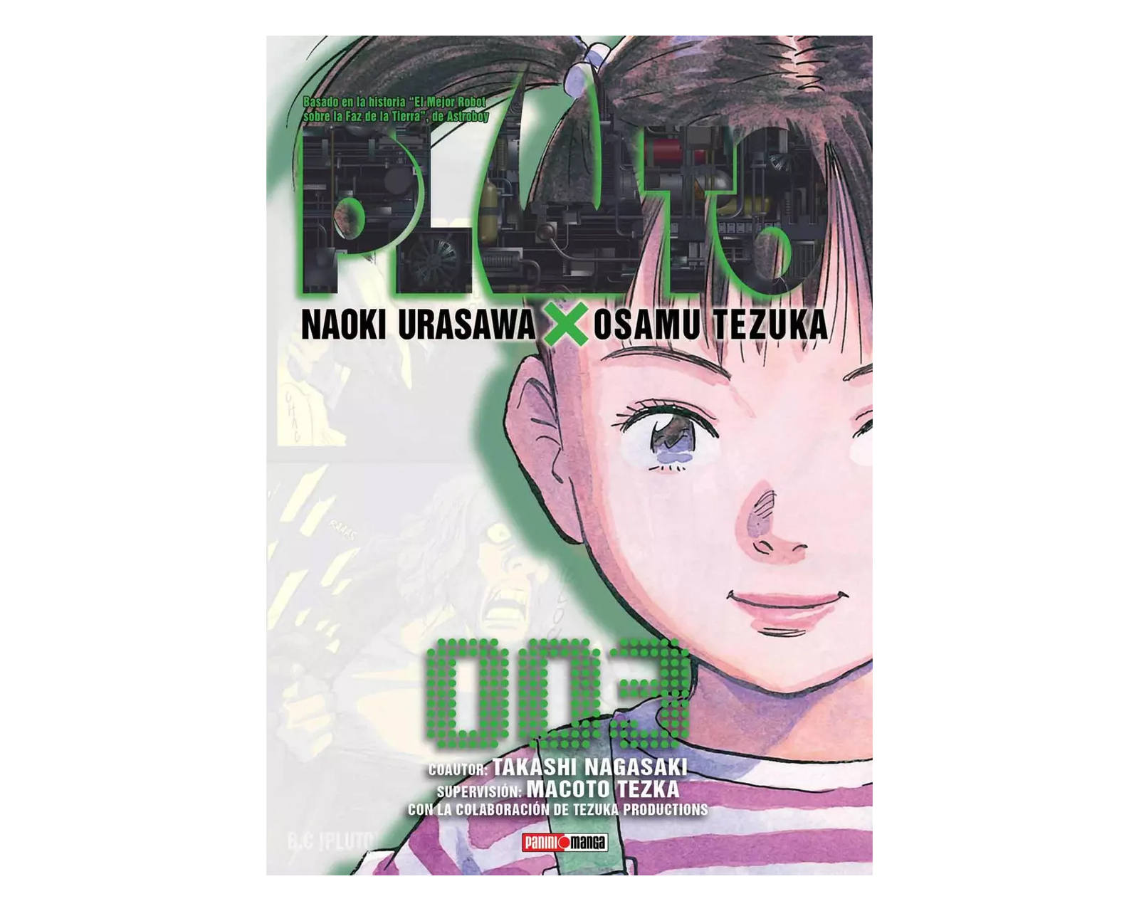 Manga Pluto Panini Tomo Número 3